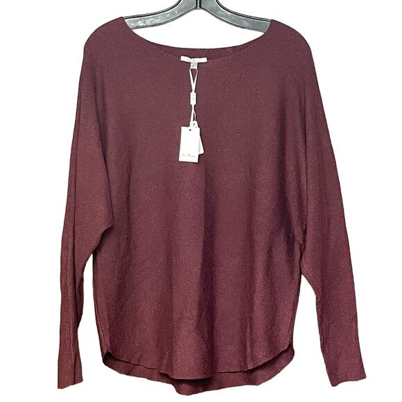 Vida milano Sweaters - Vida Milano sweater dolman boatneck quiet luxury ancho chile red women’s large